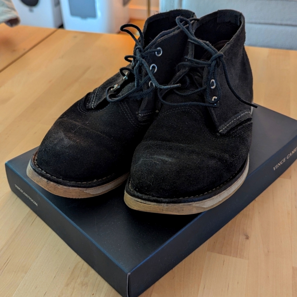 Redwing Black Chukka Boots for Men